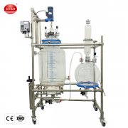 Crystallization glass reactor