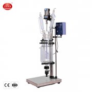 Laboratory jacketed glass reactor