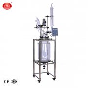 Laboratory chemical jacketed doule glass reator