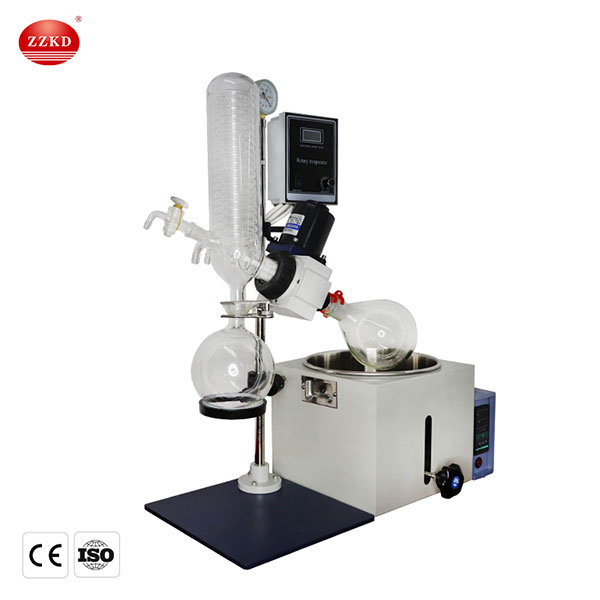 rotary vacuum evaporator with recirculating chiller