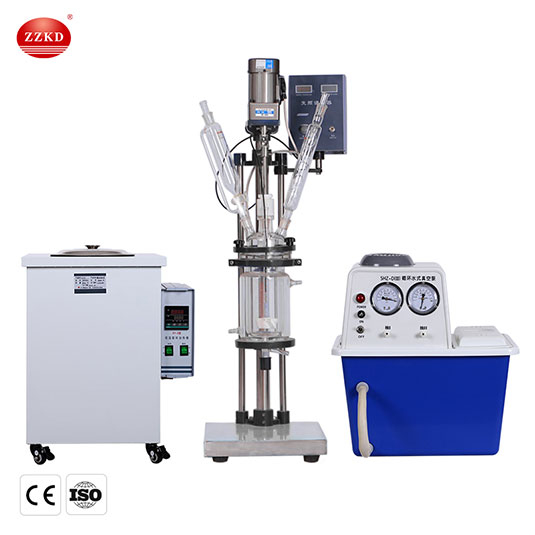lab scale glass reactor
