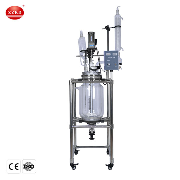 jacketed glass reactor australia