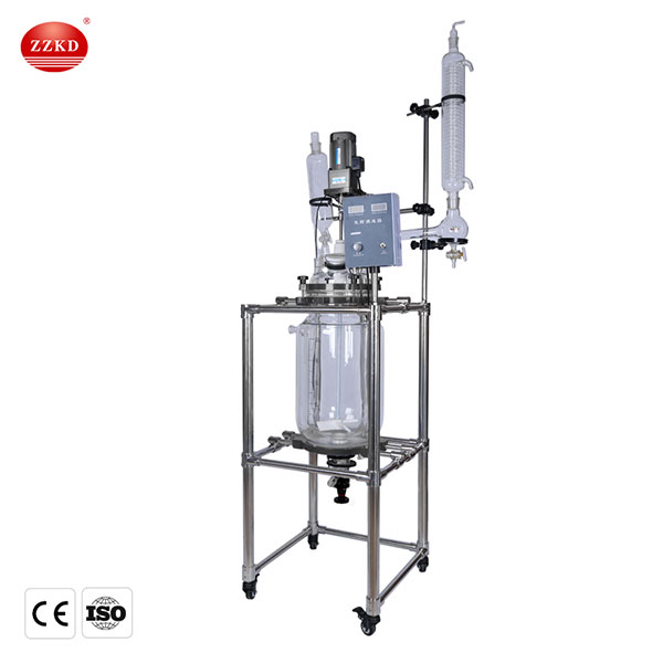 20L jacketed glass reactor cost