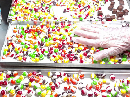 how to freeze drying candy