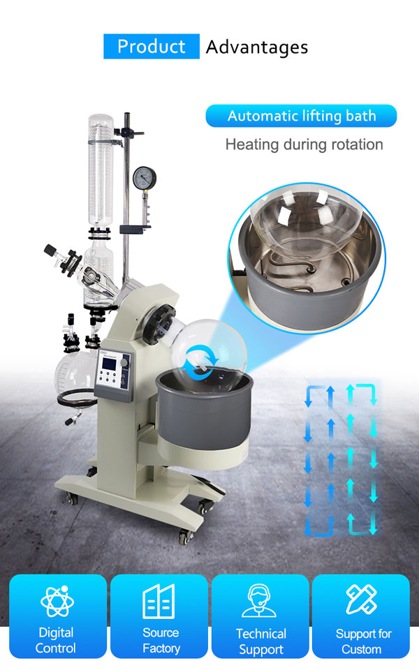 10 liter rotary evaporator