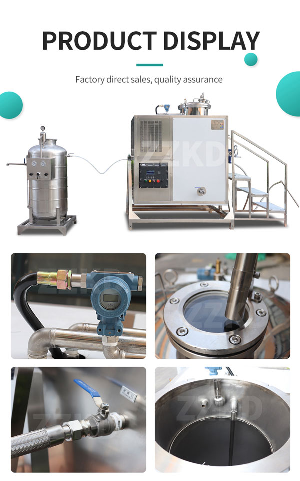 ethanol recycling equipment display