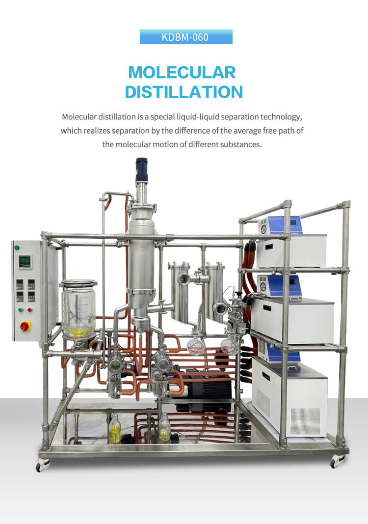 Short Path Molecular Distillation Machine Units