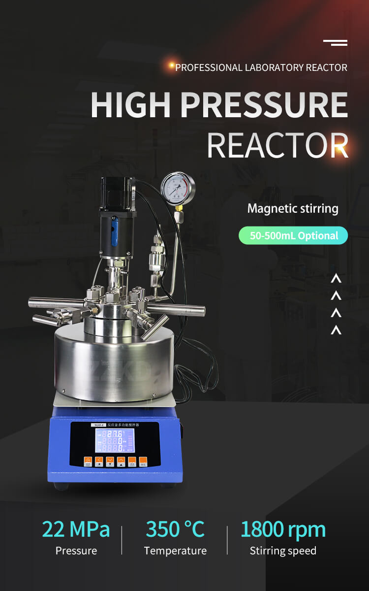 High Pressure Continuous Reactors