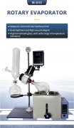 Automatic Rotary Evaporator with Dual Condensers