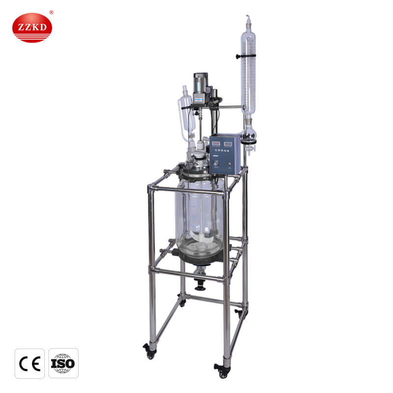 S-50L: Pilot Scale Glass Reactor