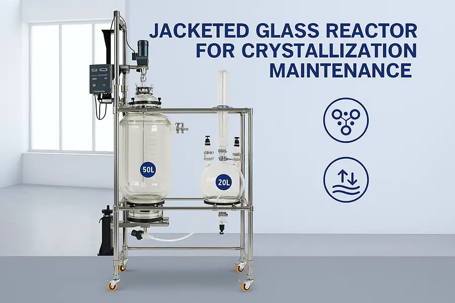 Glass reactor maintenance