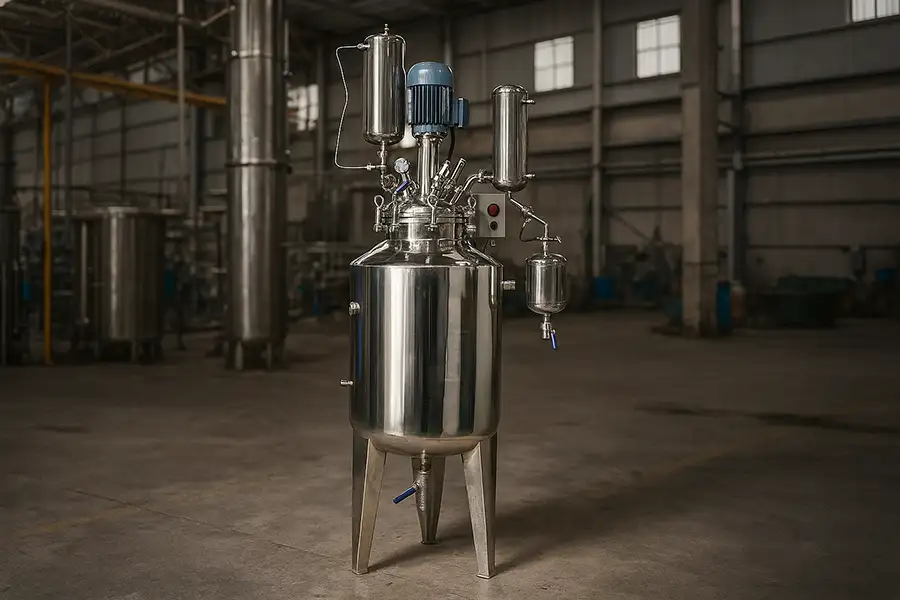 industrial stainless steel chemical reactor