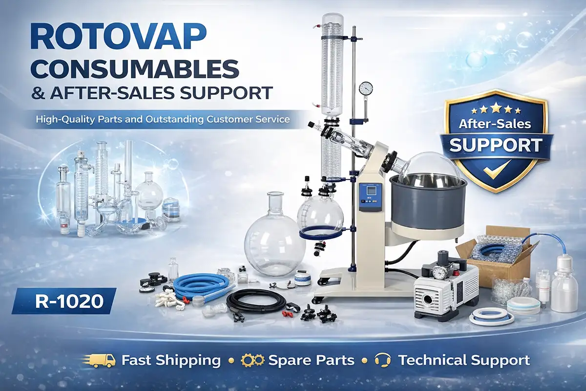 rotovap consumables seals and after-sales support