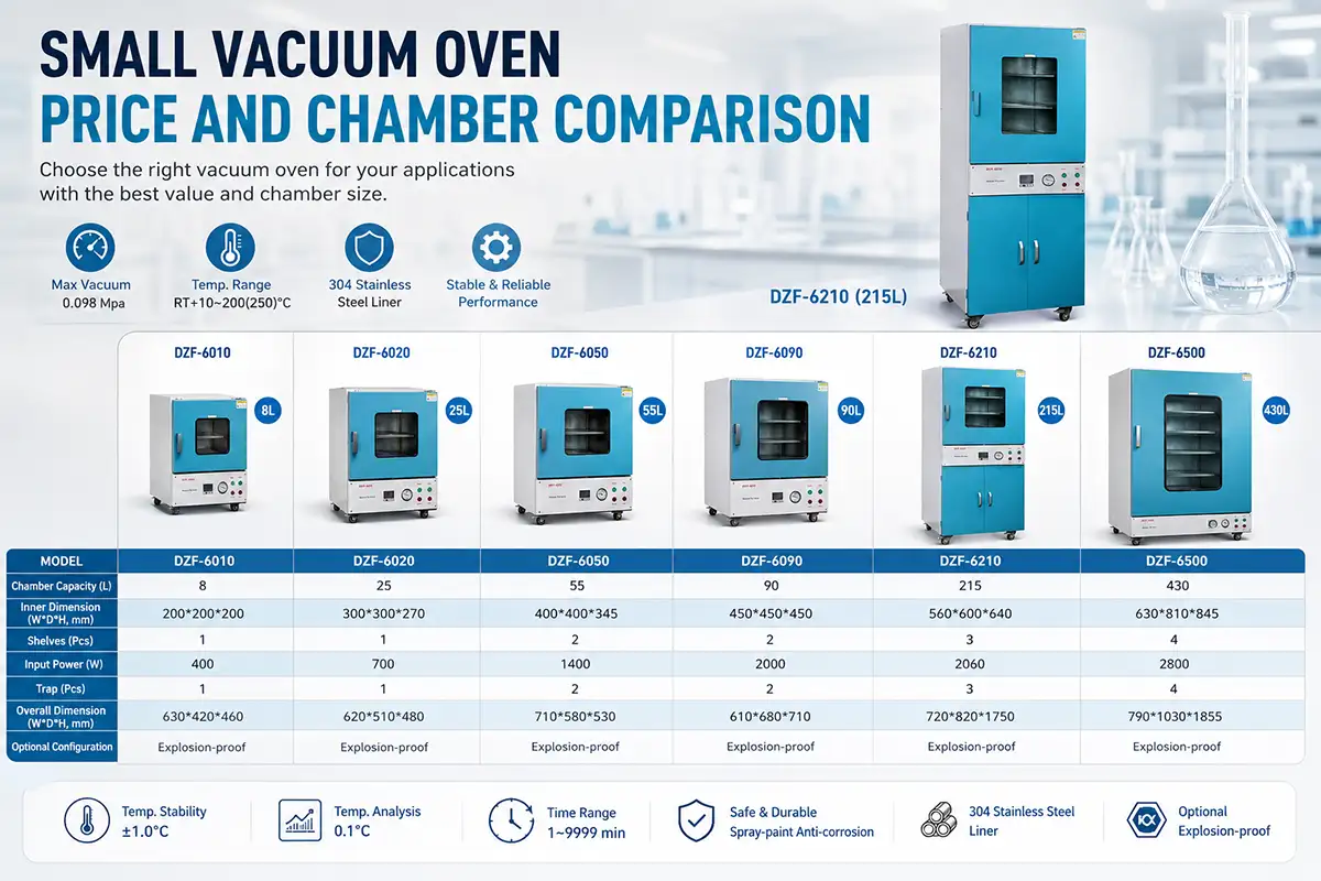 small vacuum oven price and chamber comparison small vacuum oven price and chamber comparison